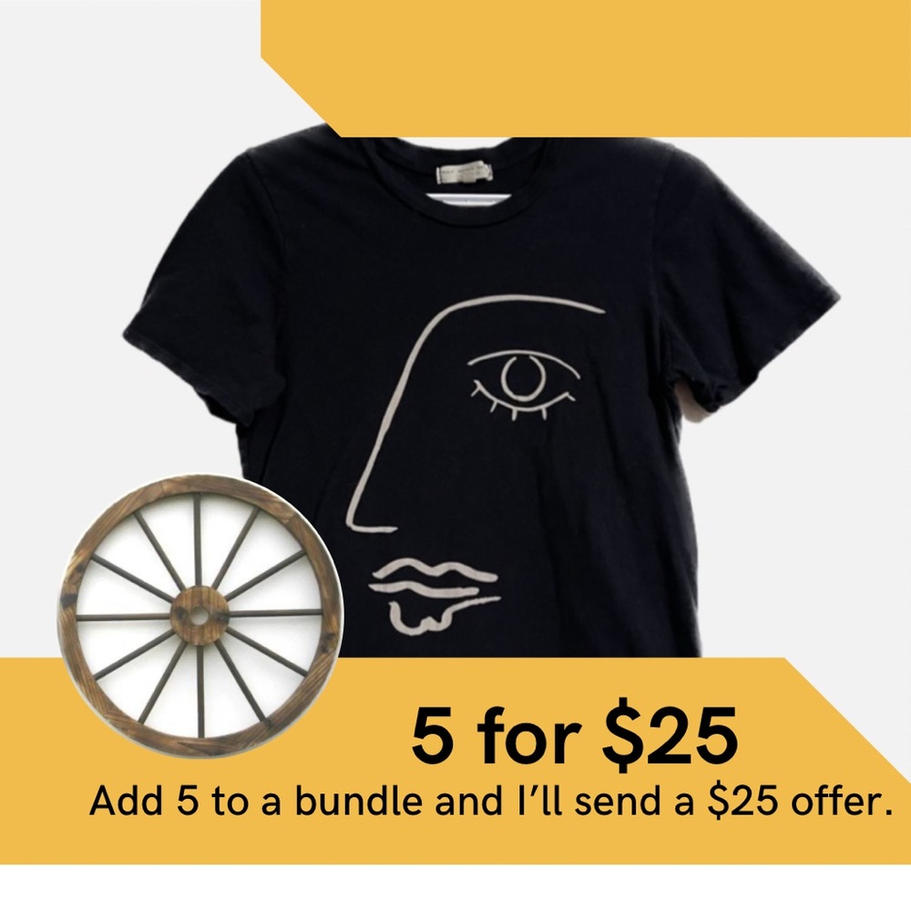 ❤️ Truly, Madly, Deeply modern art graphic t-shirt.